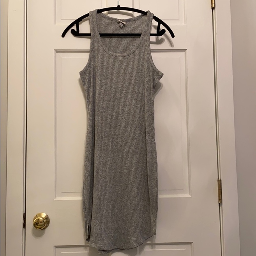 Racer back Ribbed Dress